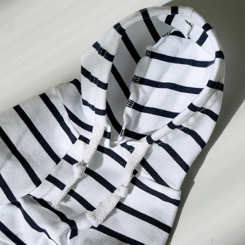Pet Dog Cat Hoodie Striped Clothes — product detail