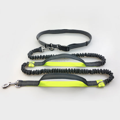 Reflective Hands-Free Running Dog Leash — product detail
