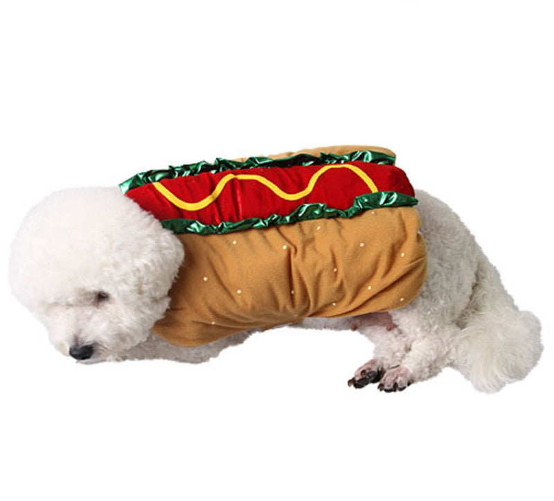Hot Dog Costume for Dogs and Cats — product detail