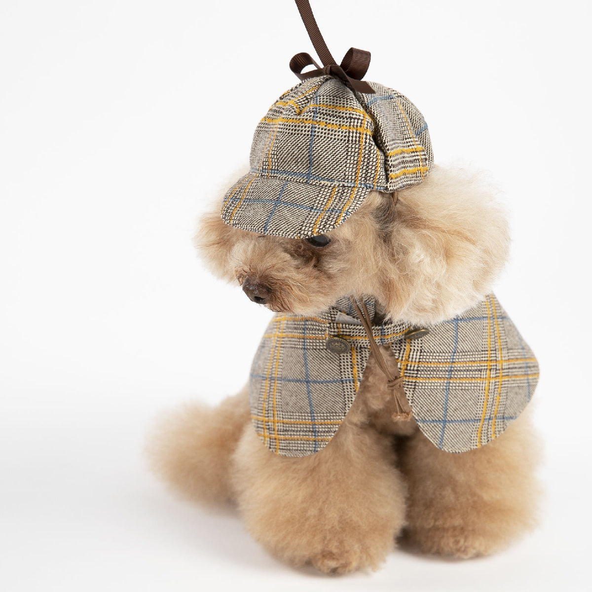 Detective Outfit Cute Personality Cloak Pet Dog Clothes — product detail