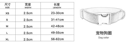 Pet dog collar — product detail