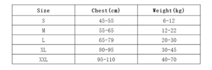 Personalization Of Pet Chest Strap Products — product detail