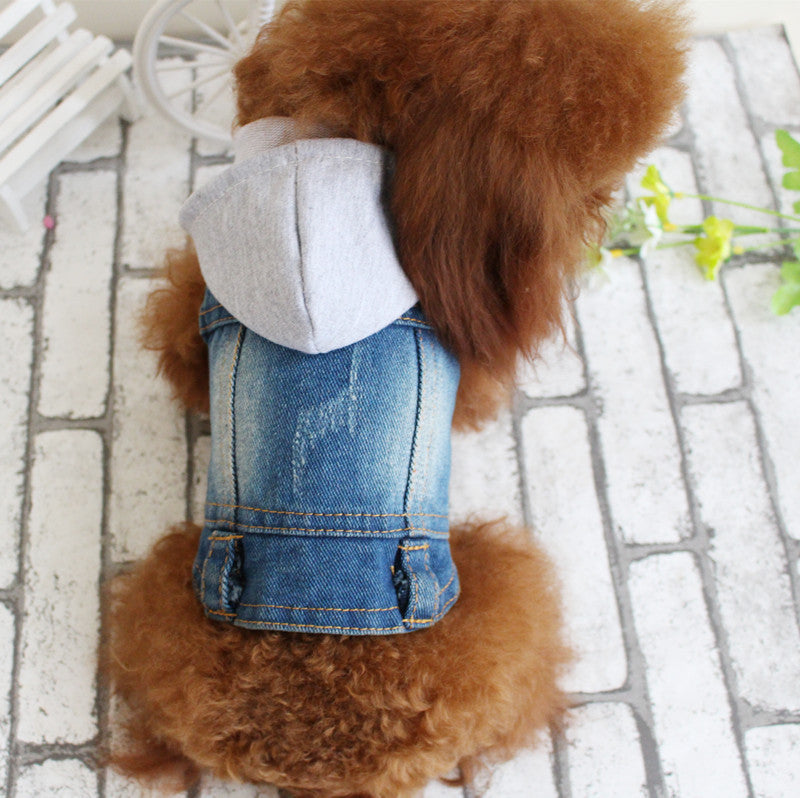 Denim Dog Vest — product detail