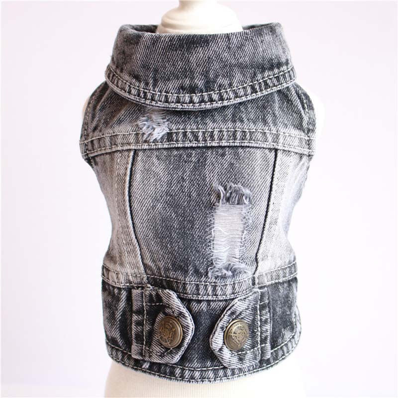 Denim Dog Vest — product detail
