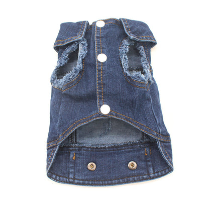 Denim Dog Vest — product detail