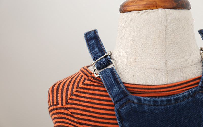Denim Dog Overalls — product detail
