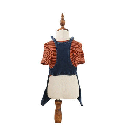 Denim Dog Overalls — product detail