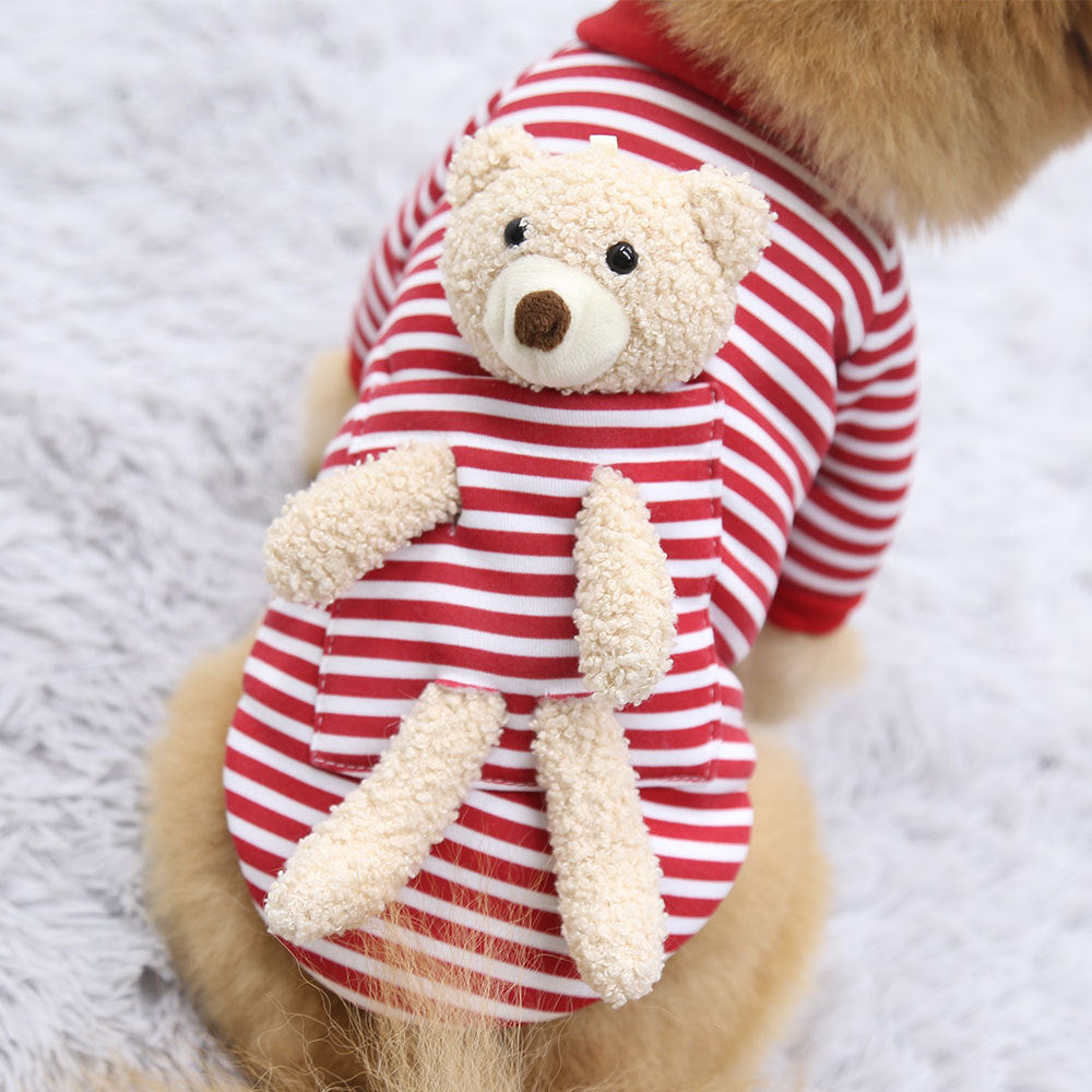 Cat Dog Pet Clothes for Small Dog Cute Sweater Spring Cat Cute Teddy Bear — product detail