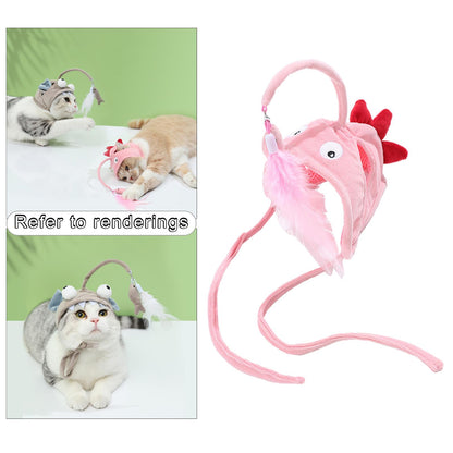 Wearable Cat Teaser Headbands — product detail