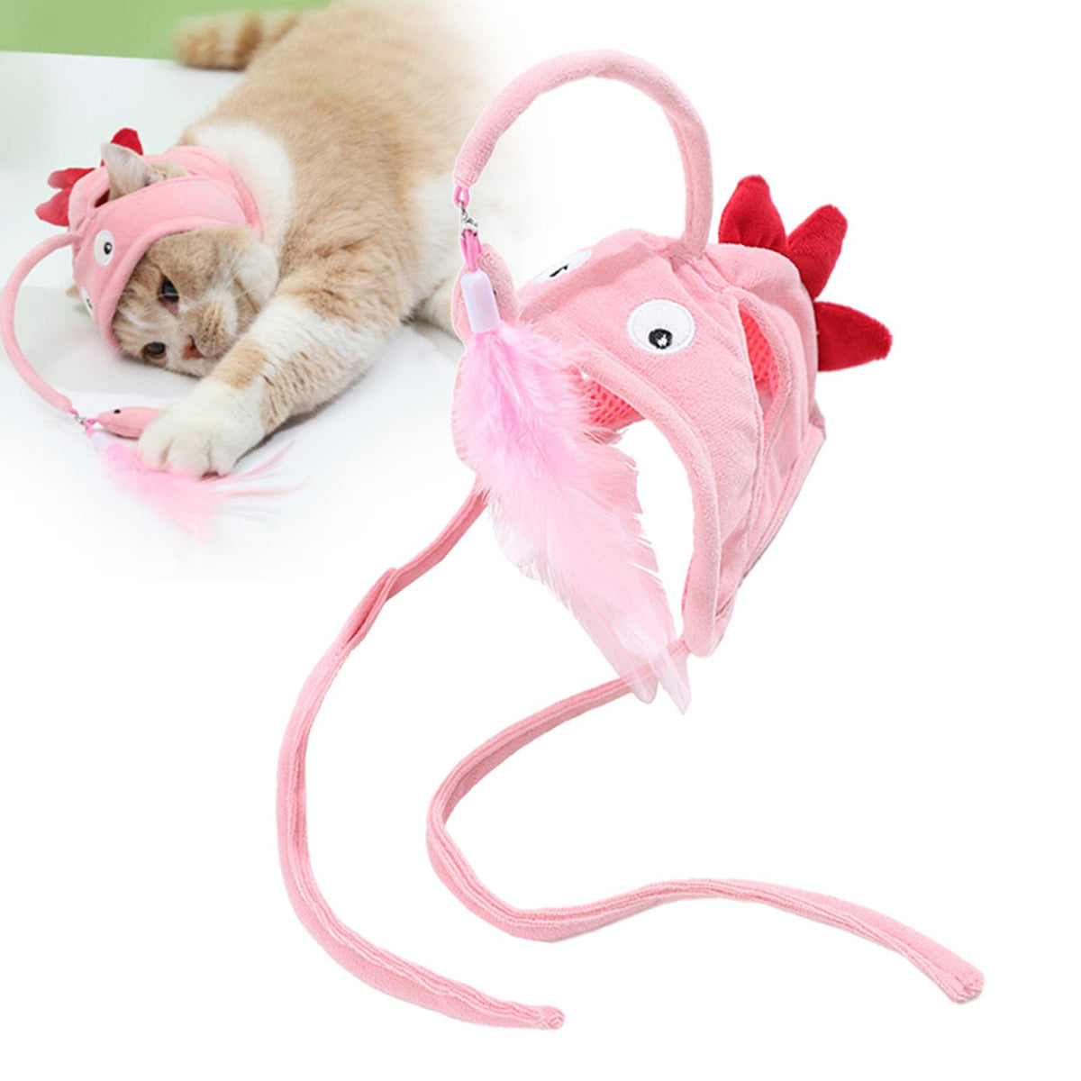 Wearable Cat Teaser Headbands — product detail