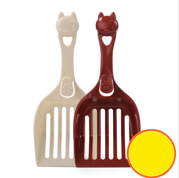 Plastic cat litter shovel cat head cat shovels — product detail