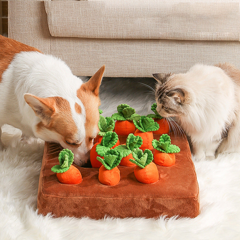 Carrot-Patch Snuffle Toy for Dogs — product detail