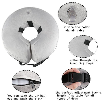 Inflatable Pet Recovery Collar — product detail