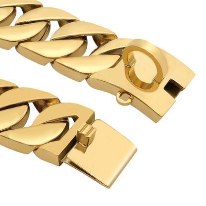 Stainless steel dog chain — product detail