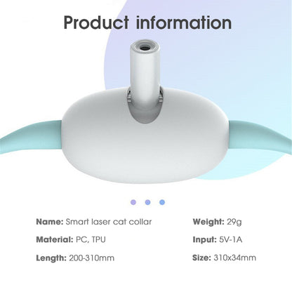 Rechargeable Laser Cat Toy Collar — product detail