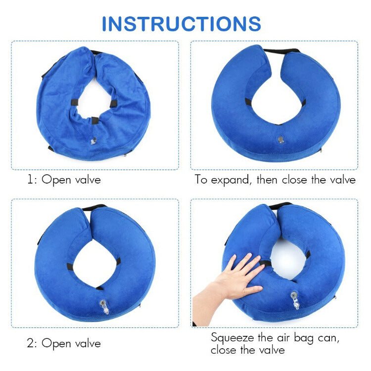 Inflatable Pet Recovery Collar — product detail