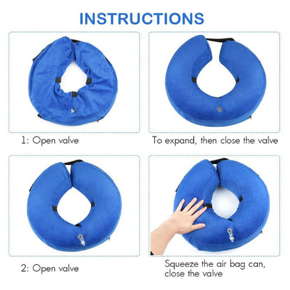 Inflatable Pet Recovery Collar — product detail