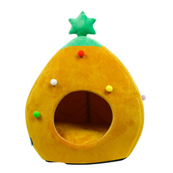 Christmas Tree Pet Bed Winter Warm Pet Nest Cat House Dog pet supplies — product detail
