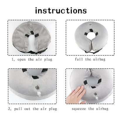 Inflatable Pet Recovery Collar — product detail