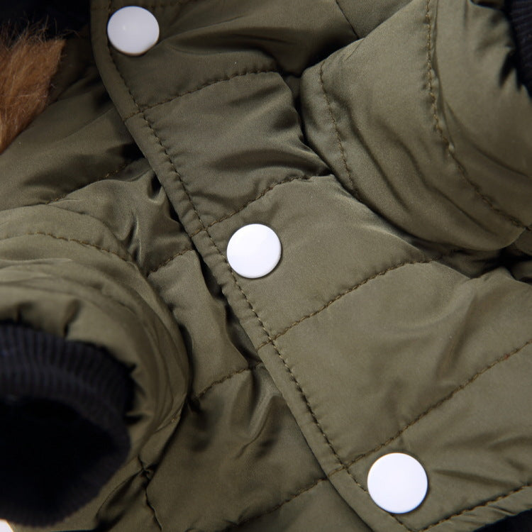 Winter clothing for pets — product detail