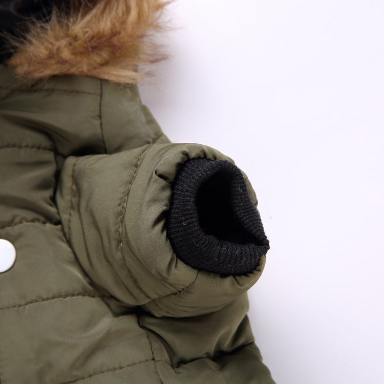 Winter clothing for pets — product detail