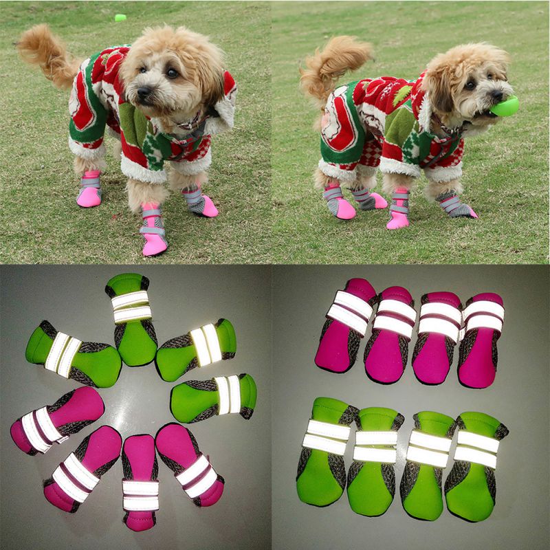 Dog Boots with Adjustable Straps — product detail