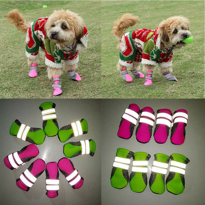 Dog Boots with Adjustable Straps — product detail