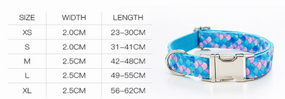 Mermaid Pet Collar Leash Dog Leash — product detail