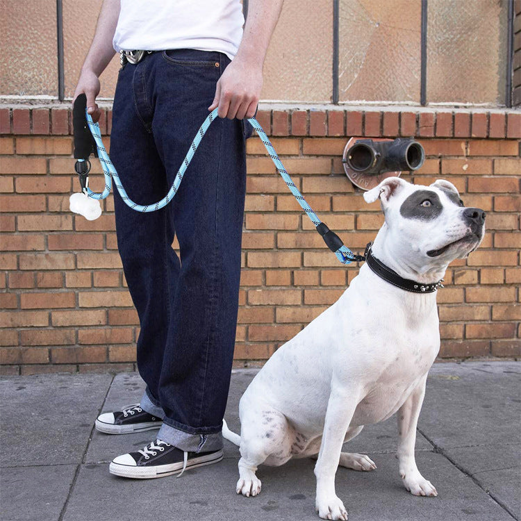 Reflective Rope Dog Leash — product detail