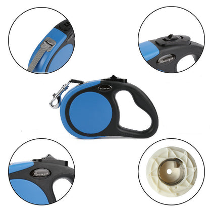 Automatic retractable dog leash for dog tractor — product detail