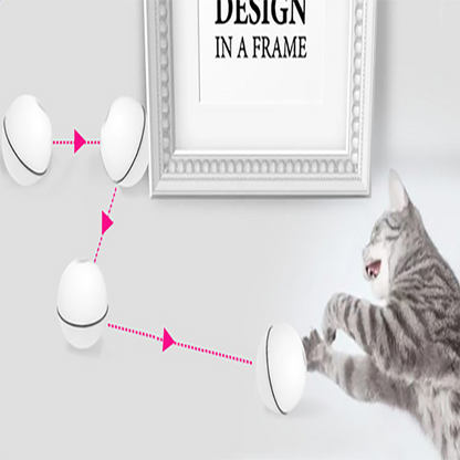 LED Laser Electronic Rolling Pet Funny Cat Toy Ball — product detail