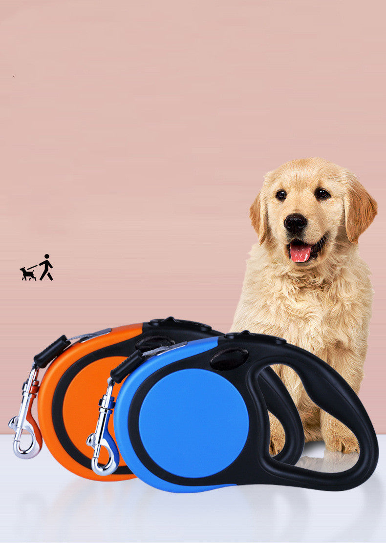 Automatic retractable dog leash for dog tractor — product detail