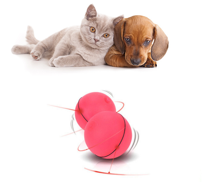 LED Laser Electronic Rolling Pet Funny Cat Toy Ball — product detail