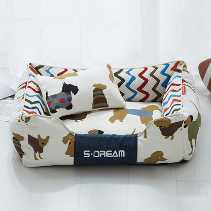 Cushioned Pet Sofa Bed — product detail