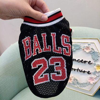 Mesh Basketball Dog Jersey — product detail