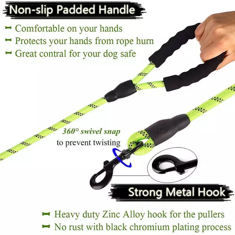Small Medium Sized Pet Dog Luminous Leash Chain Puppies — product detail